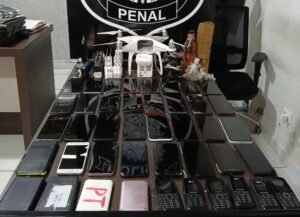 Operação Noite Adentro em Penitenciária: Drone, Celulares e Drogas Apreendidos