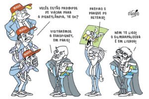 Moraes não poderá ir à Disneylândia