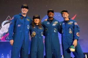 o que disseram astronautas em 1ª entrevista após retorno